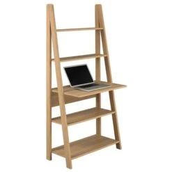 Tiva White Ladder Desk -Furniture Store 1000095189 alt01