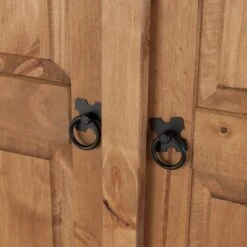 Corona Triple Wardrobe, Pine -Furniture Store 1000097613 alt02