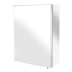 Avon Stainless Steel Single Door Cabinet -Furniture Store 1000098023 alt03