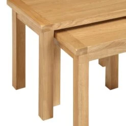 Sherbourne Nest Of Tables, Oak -Furniture Store 1000106957 alt02