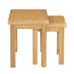 Sherbourne Nest Of Tables, Oak -Furniture Store 1000106957 alt04