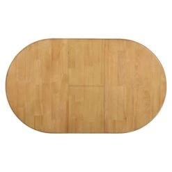 Oxford 4-6 Seater Oval Extendable Dining Table With 4 Chairs, Grey -Furniture Store 1000156231 alt09