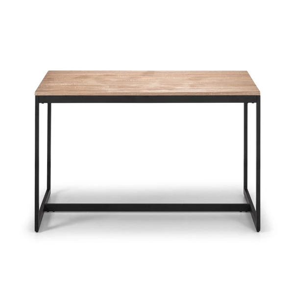 Tribeca 4 Seater Rectangular Dining Table With 2 Benches, Black 3 Tribeca 4 Seater Rectangular Dining Table With 2 Benches, Black - Image 3