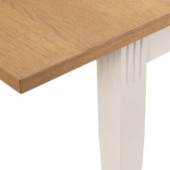 Davenport 4-6 Seater Rectangular Extendable Dining Table, Off White -Furniture Store 1000169314 alt03