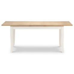 Davenport 4-6 Seater Rectangular Extendable Dining Table With 6 Chairs, Off White -Furniture Store 1000169315 alt06