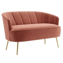 Matilda Velvet Two Seater Sofa -Furniture Store 1000183554 alt02