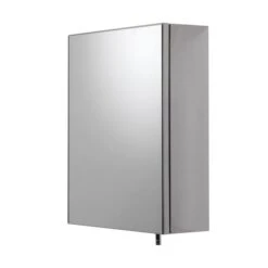 Avon Stainless Steel Single Door Cabinet -Furniture Store 30300613 alt03