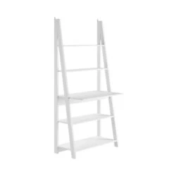 Tiva White Ladder Desk -Furniture Store 30304638 alt02