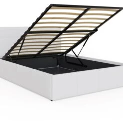 End Lift Ottoman Bed Frame, Faux Leather -Furniture Store 30311243 alt03