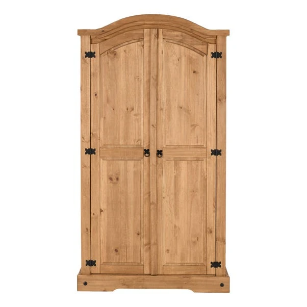 Corona Double Wardrobe, Pine 5 Corona Double Wardrobe, Pine - Image 5