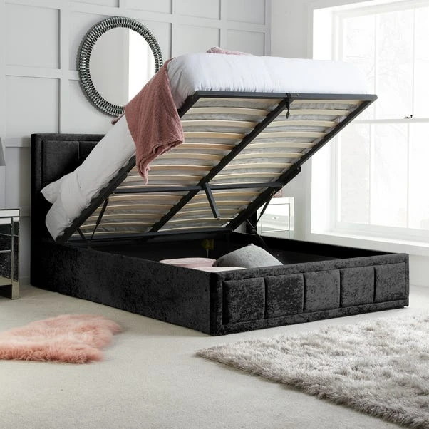 Hannover Crushed Velvet Ottoman Bed Frame 8 Hannover Crushed Velvet Ottoman Bed Frame - Image 8