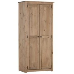 Panama Double Wardrobe, Pine