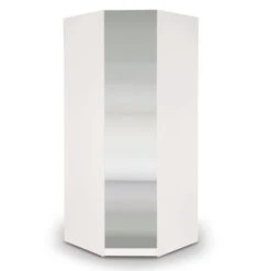 Harmony Angel Corner Wardrobe, White