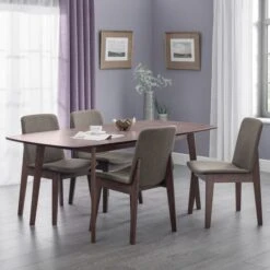 Kensington 4-6 Seater Rectangular Dining Table, Beech Wood