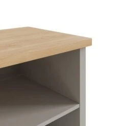 Lancaster Compact TV Unit, Grey And Oak For TVs Up To 42" -Furniture Store 30592826 alt04
