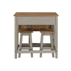 Corona 2 Seater Rectangular Drop Leaf Dining Table With 2 Chairs -Furniture Store 30606794 alt03