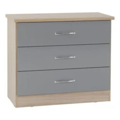 Nevada 3 Drawer Chest -Furniture Store 30607017 alt01