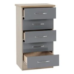 Nevada Slim 5 Drawer Chest -Furniture Store 30607019 alt03