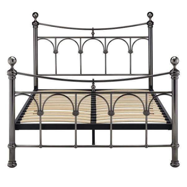 Gamma Nickel Bed Frame 12 Gamma Nickel Bed Frame - Image 12