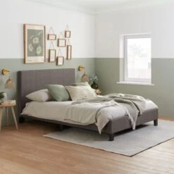 Berlin Upholstered Bed Frame -Furniture Store 30618918