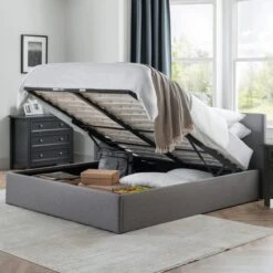 Rialto Fabric Ottoman Bed Frame -Furniture Store 30620238 alt01