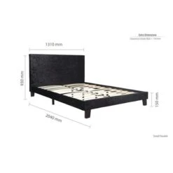 Berlin Crushed Velvet Bed Frame -Furniture Store 30622146 alt09