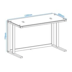 Air Smoked Glass Desk 7 Air Smoked Glass Desk -Furniture Store 30661922 alt09