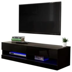 Galicia LED Floating Wall TV Unit For TVs Up To 55" -Furniture Store 30662619 alt02