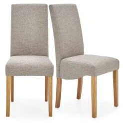 Ethan Set Of 2 Dining Chairs, Boucle -Furniture Store 30662741 alt02