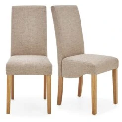 Ethan Set Of 2 Dining Chairs, Boucle -Furniture Store 30662742 alt01