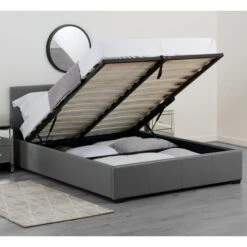 Waverley Faux Leather Ottoman Bed Frame -Furniture Store 30681672 alt01