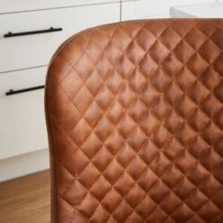 Montreal Counter Height Bar Stool, Faux Leather -Furniture Store 30685294 alt02