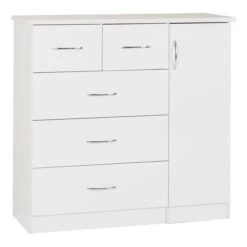 Nevada Small Single 5 Drawer Wardrobe 28 Nevada Small Single 5 Drawer Wardrobe -Furniture Store 30694088 alt01