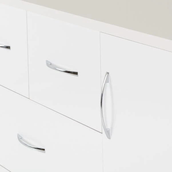 Nevada Small Single 5 Drawer Wardrobe 14 Nevada Small Single 5 Drawer Wardrobe - Image 14