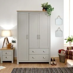 Lancaster Triple Wardrobe