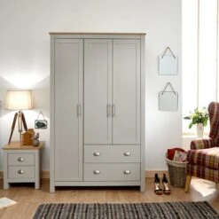 Lancaster Triple Wardrobe -Furniture Store 30705696 alt03