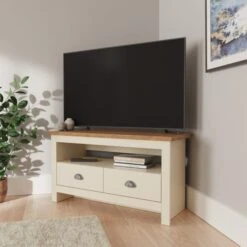 Lancaster Corner TV Stand For TV's Up To 42" -Furniture Store 30705699