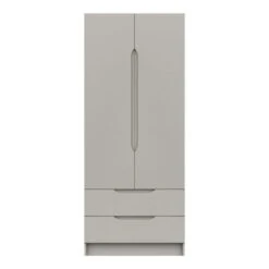 Legato Double 2 Drawer Wardrobe -Furniture Store 30708739