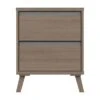 Jenson 2 Drawer Bedside Table