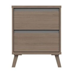 Jenson 2 Drawer Bedside Table