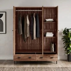 Fulton Triple Wardrobe -Furniture Store 30712488 alt01