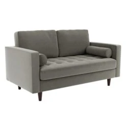 Zoe Velvet 2 Seater Sofa -Furniture Store 30727366 alt02
