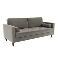 Zoe Velvet 3 Seater Sofa 39 Zoe Velvet 3 Seater Sofa -Furniture Store 30727375 alt02