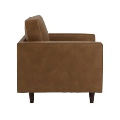 Zoe Armchair, Faux Leather -Furniture Store 30727394 alt03