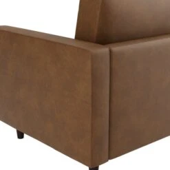 Zoe Armchair, Faux Leather -Furniture Store 30727394 alt06