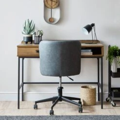 Fulton Pine Effect Desk -Furniture Store 30727633 alt02