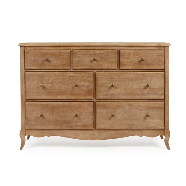 Giselle 7 Drawer Chest, Mango Wood 2 Giselle 7 Drawer Chest, Mango Wood - Image 2