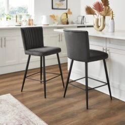 Taylor Counter Height Stool, Velvet -Furniture Store 30748320 alt01