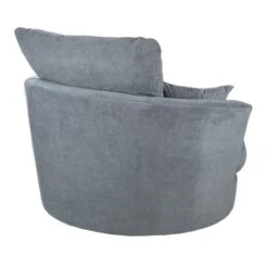 Washington Brushed Chenille Swivel Chair -Furniture Store 30748414 alt02