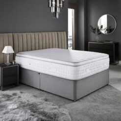 Hotel Memory Foam Pillow Top 2000 Pocket Sprung Mattress -Furniture Store 30759036 alt02